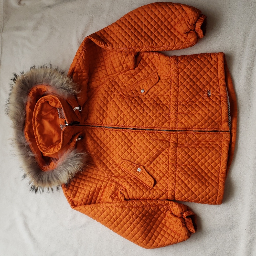 Post Card Women's Jacket 6 orange Italy used